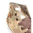 Kr&uuml;ger Madl Damen Sneaker Glowing Flower Kupfer...