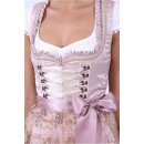 KRÜGER MADL Dirndl Rosalia 50cm Mini Modell 44555-33 Rosa, 38