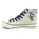 Kr&uuml;ger Madl Damen Sneaker Blue Heart Blau 4104-8