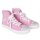 Kr&uuml;ger Madl Damen Sneaker Glitter Toe Cap Rosa 4112-35